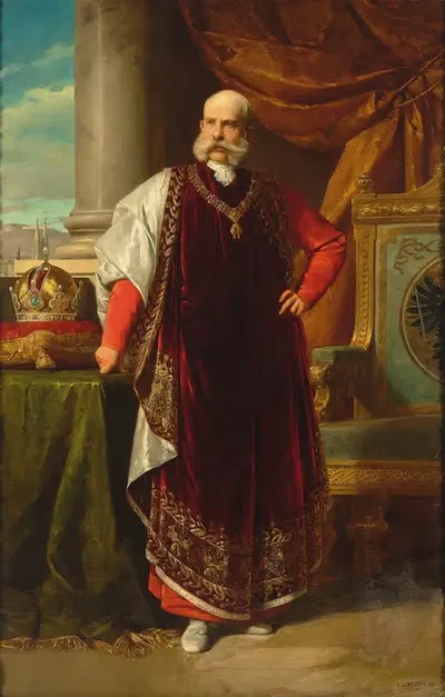 Император Франц Иосиф by Эдуард Лебедзки, 1891 — digital art print download
