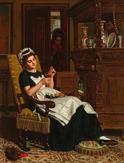 Никто не служит лучше, чем сам себе by Эверт Ян Бокс, 1874 — digital art print download