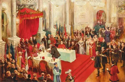 Коронационный банкет by Феликс Швормштадт, 1916 — digital art print download