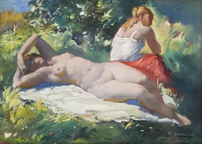 Resting by František Hladík — digital art print download