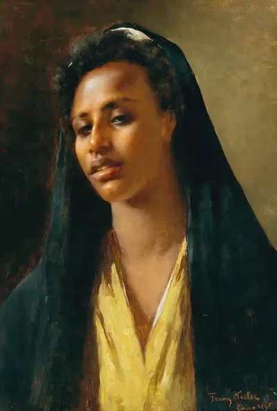 A fellah woman by Franz Xaver Kosler — digital art print download