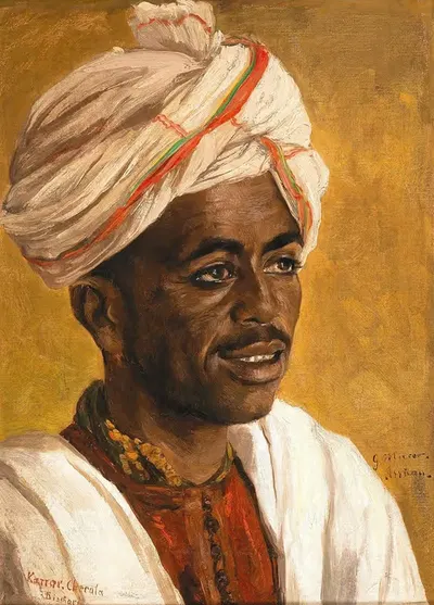 Египтянин, написанный в Ассуане, Верхний Египет by Георг Макко — digital art print download