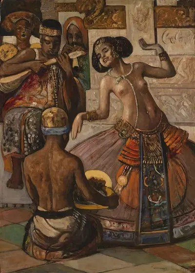 Balinese Dancer by Gyula Tornai — digital art print download