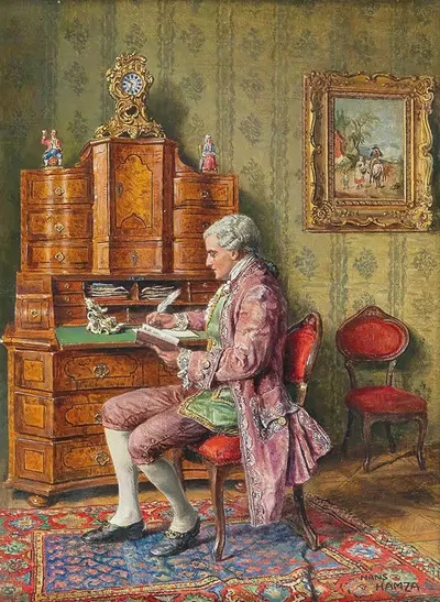 Любитель искусства by Ханс Хамза — digital art print download