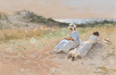 Вечеринка на Зильте by Хуго Мюлиг, 1911 — digital art print download