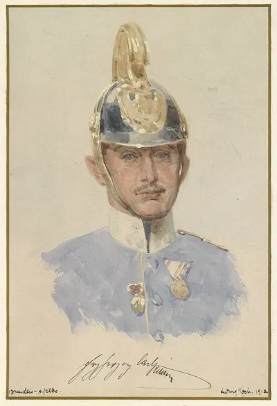 Эрцгерцог Карл Франц Иосиф by Людвиг Кох, 1912 — digital art print download