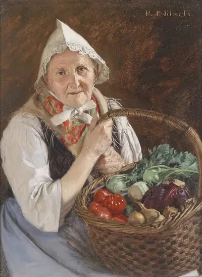 Маркская крестьянка by Ричард Нитш — digital art print download