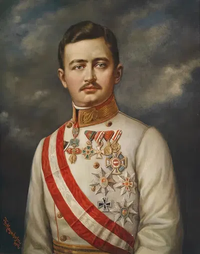 Император Карл I австрийский by Теодор Майергофер, 1917 — digital art print download