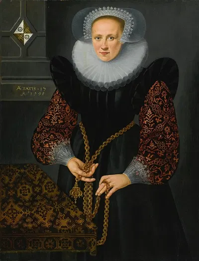 Портрет Эйфге Гийбланд (1581-1625) by Голландская школа, 1581-1625 — digital art print download