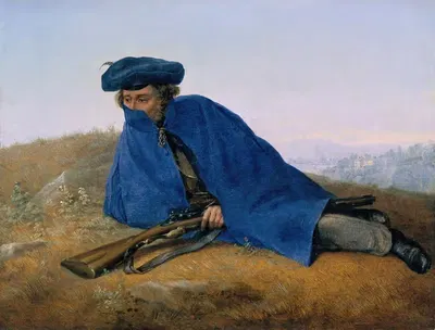 На посту by Георг Фридрих Керстинг, 1829 — digital art print download