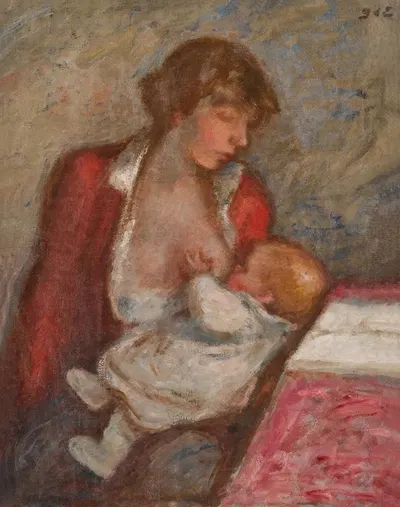 Материнство by Жорж д'Эспаньят, 1921 — digital art print download