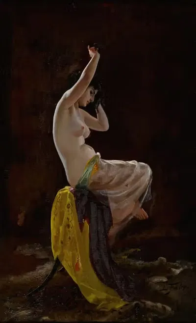 Личный момент by Луис Рикардо Фалеро, 1873 — digital art print download