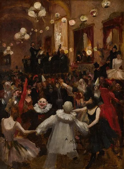 Bal Masquée by Rupert Bunny — digital art print download