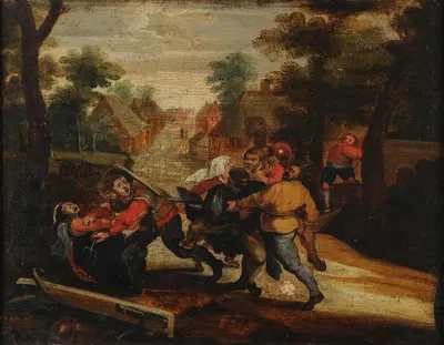 La partie de cartes dramatique by Adriaen Brouwer — digital art print download