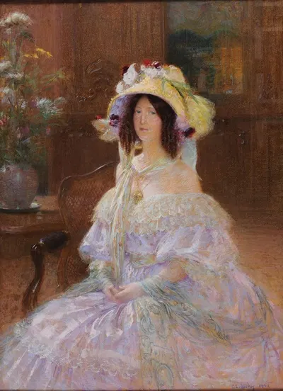 В память о Гаварни by Шарль-Люсьен Леандр, 1902 — digital art print download