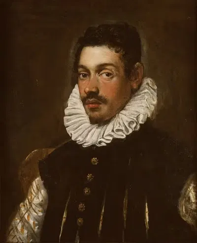 Portrait of a Gentleman by Domenico Tintoretto, 1585-1590 — digital art print download