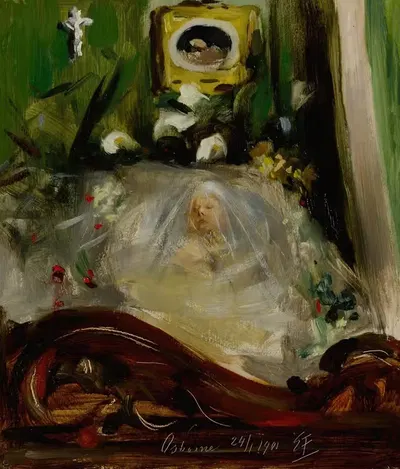 Королева Виктория в гробу by Эмиль Фукс, 1901 — digital art print download