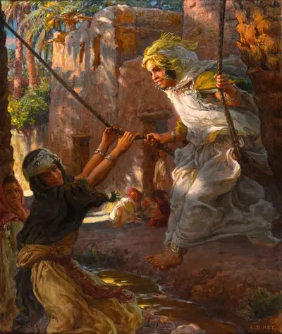 Качели by Этьен Дине — digital art print download