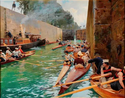 Л'Эклюзе by Фердинанд Гельдри, 1888 — digital art print download