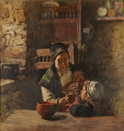 La Mère by Germain David-Nillet, 1904 — digital art print download
