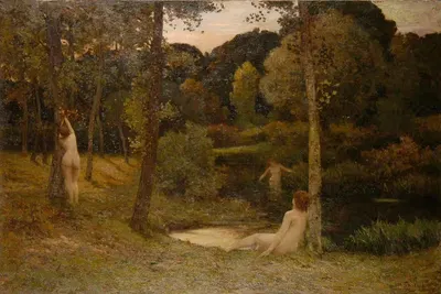 Лето by Анри Тьеро, 1900 — digital art print download