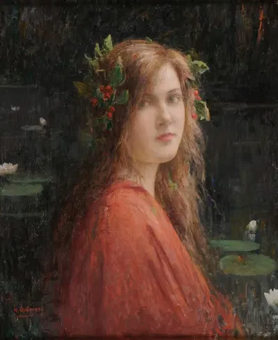 Ophélie by Henri Jules Guinier — digital art print download