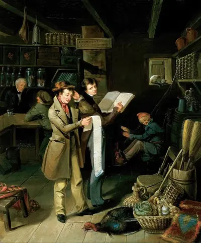 Длинный счет by Джеймс Генри Бирд, 1840 — digital art print download