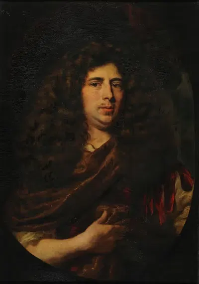 Портрет анонимного мужчины by Николаес Маес, 1678 — digital art print download