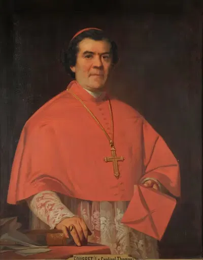 Le Cardinal Thomas Gousset by Pierre-Adhémar Marquant-Vogel — digital art print download