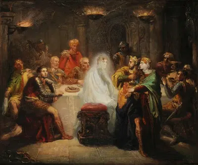 Призрак Банко by Теодор Шассериу, 1854-1855 — digital art print download