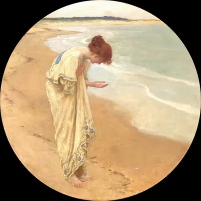 У моря есть свои жемчужины by Уильям Генри Маргетсон, 1897 — digital art print download