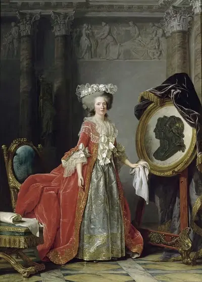 Portrait of Madame Adélaïde (1732-1800) by Adélaïde Labille-Guiard, 1732-1800 — digital art print download