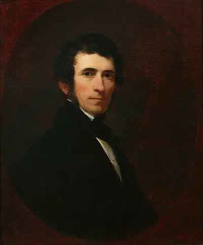 Self-portrait by Asher Brown Durand, 1835 — digital art print download