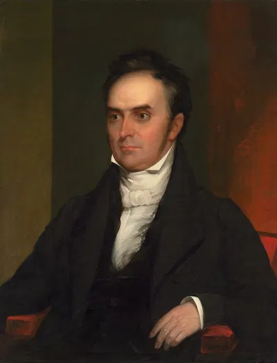 Daniel Webster by Chester Harding, c. 1828 — digital art print download