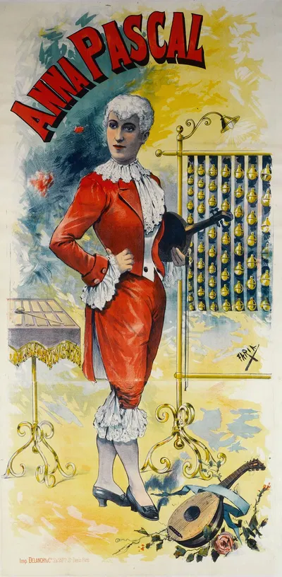 Anna Pascal by Cândido de Faria, 1890 — digital art print download