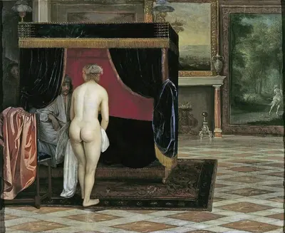 Жена Кандаула, обнаруживающая скрывающегося Гидеса by Эглон ван дер Нер, 1660 - 1662 — digital art print download