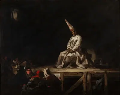 Авто-да-фе by Эухенио Лукас Веласкес, 1853 — digital art print download