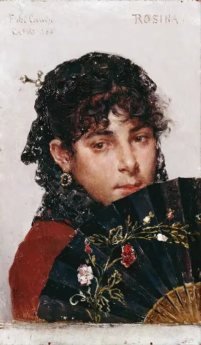 Rosina by Federico del Campo, 1887 — digital art print download