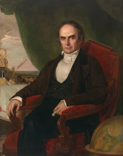 Даниэль Уэбстер by Джордж Питер Александр Хили, 1846 — digital art print download