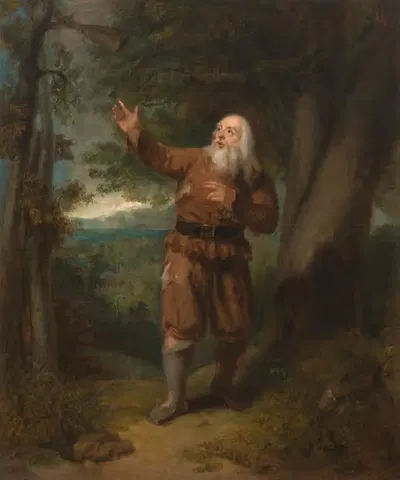 Mr. Hackett, in the Character of Rip Van Winkle by Henry Inman, c. 1832 — digital art print download