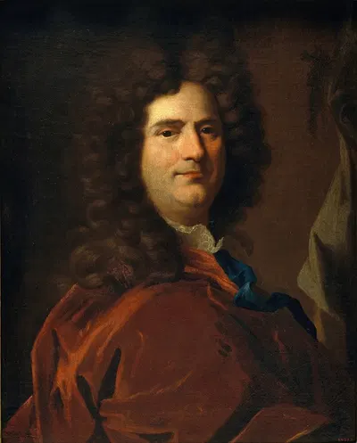 Self-portrait by Hyacinthe Rigaud — digital art print download