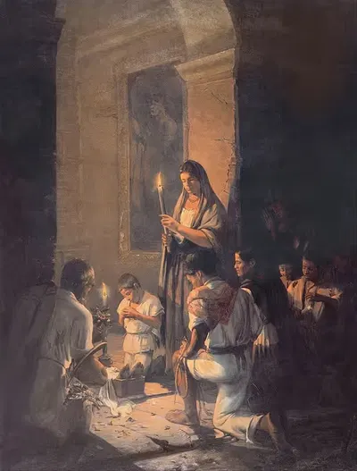 Поминки by Хосе Мария Хара, 1889 — digital art print download
