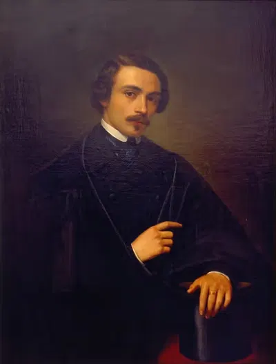 Автопортрет by Хуан Кордеро, 1847 — digital art print download