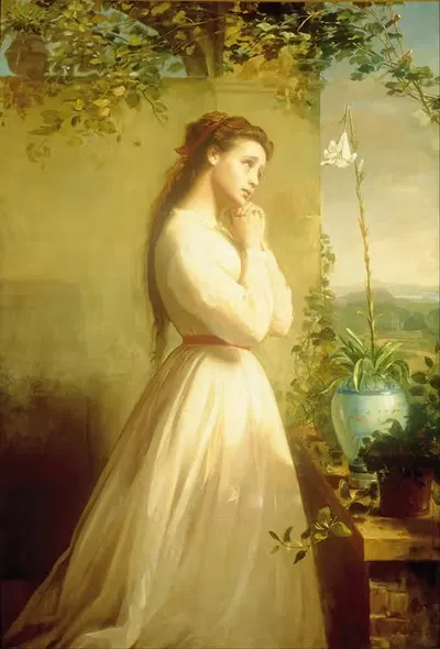 Мертвый цветок by Мануэль Окаранса, 1868 — digital art print download