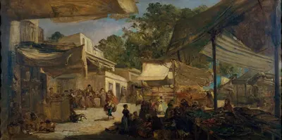 Эль Борнет by Рамон Марти i Альсина, 1866-1870 — digital art print download
