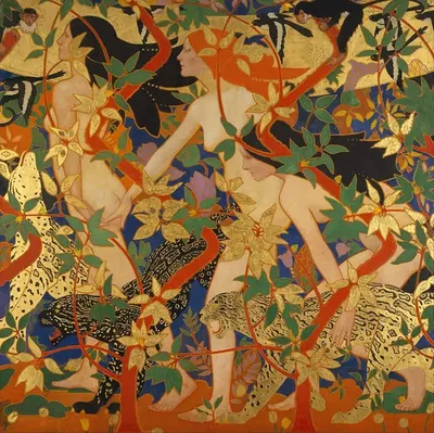 Диана и ее нимфы by Роберт Бернс, 1926 — digital art print download