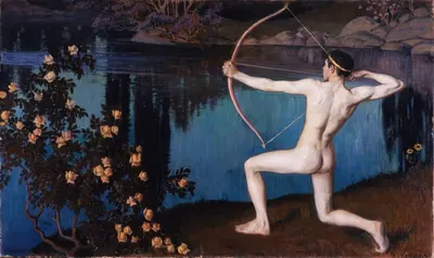 Лучник by Вяйно Бломстедт, 1898 — digital art print download