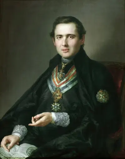 Хуан Гутьеррес де Леон, священник Леон by Висенте Лопес Портанья, 1840 — digital art print download