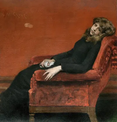Молодой сирота by Уильям Мерритт Чейз, 1884 — digital art print download