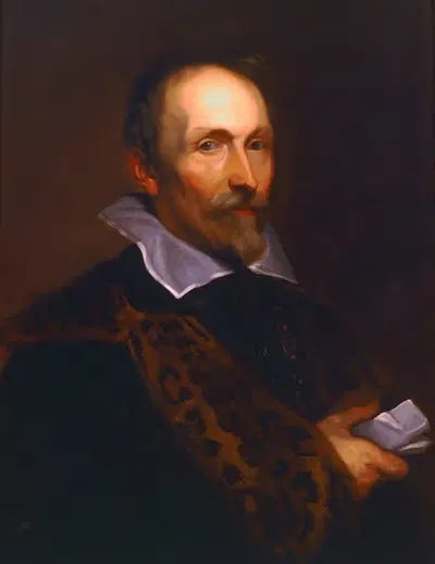 Portret van Joannes Woverius by Balthasar van Meurs, 1650 — digital art print download